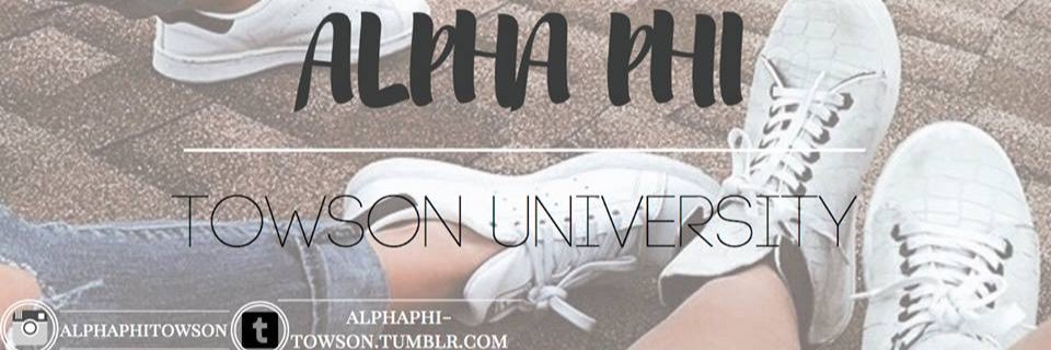 AlphaPhiTowson's profile banner image