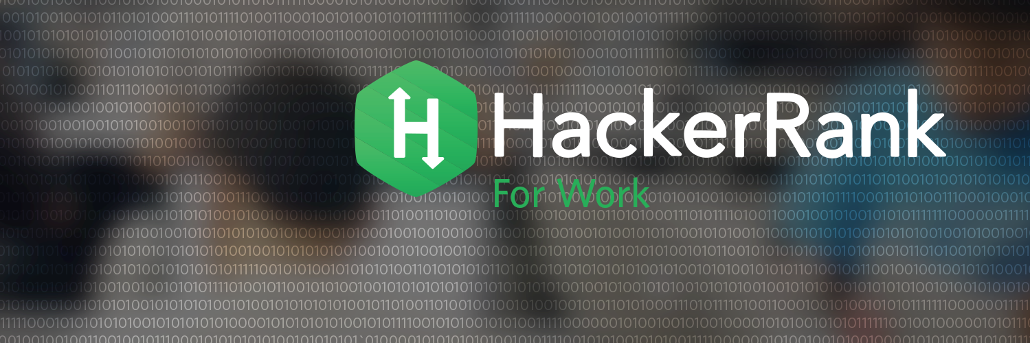 HackerRank For Work banner