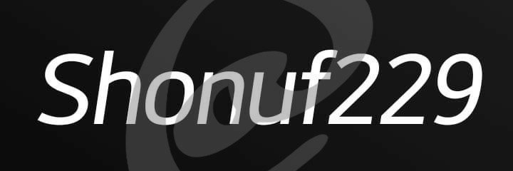 Shonuf229's profile banner image