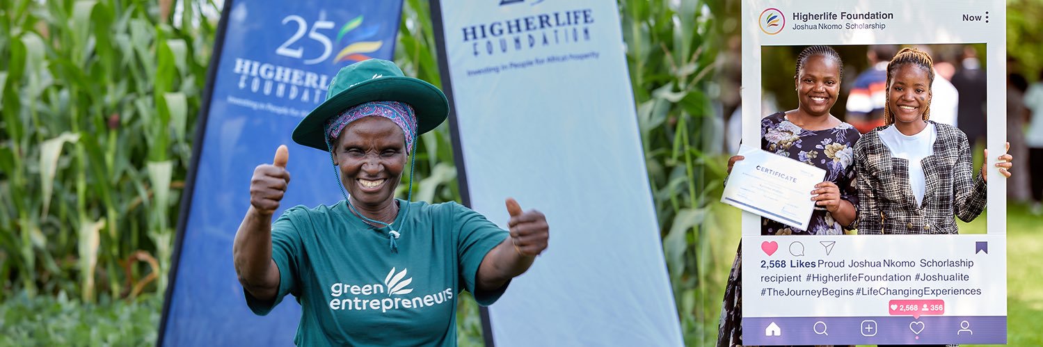 Higherlife Foundation banner