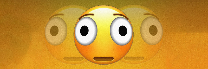 Distorted Face banner