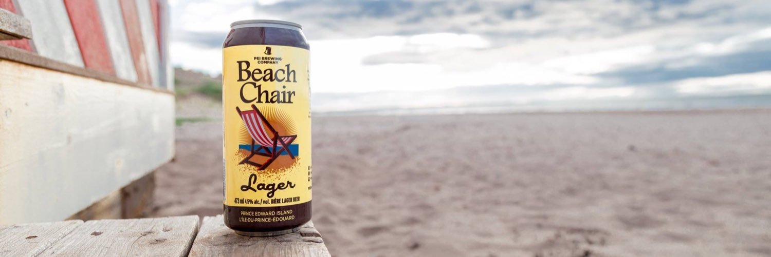 Beach Chair Lager banner