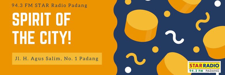 94.3 FM Star Radio Padang banner