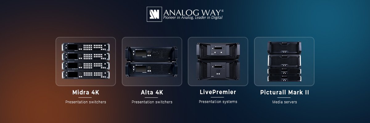 Analog Way banner