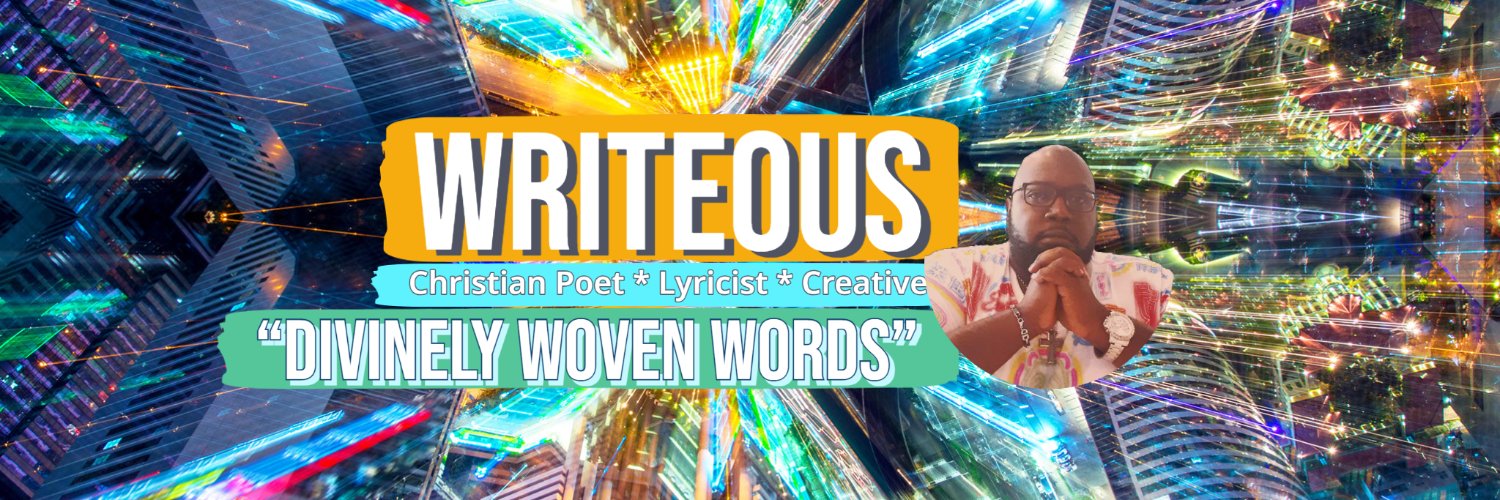 livingwriteous's profile banner image
