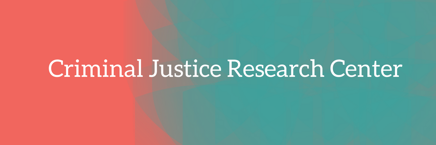 Criminal Justice Research Center PSU banner