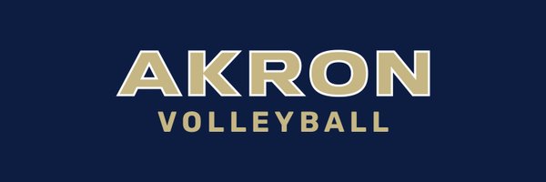 Akron Zips Volleyball Profile Banner