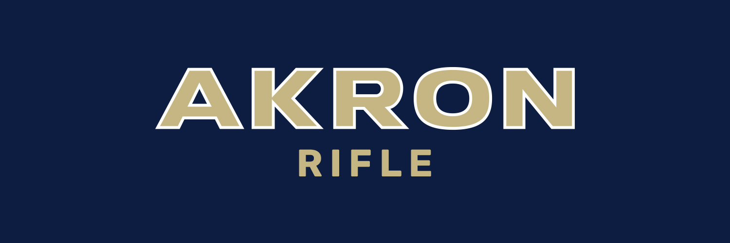 Akron Zips Rifle banner