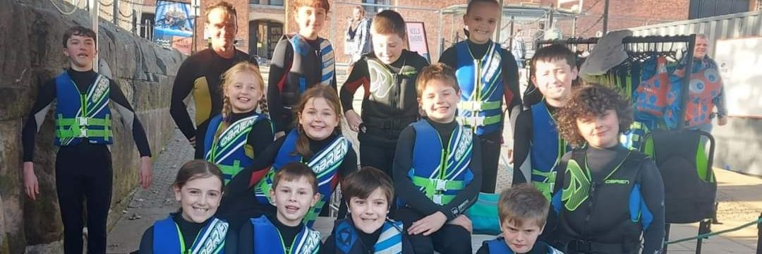 1st WOTH Scout Group banner