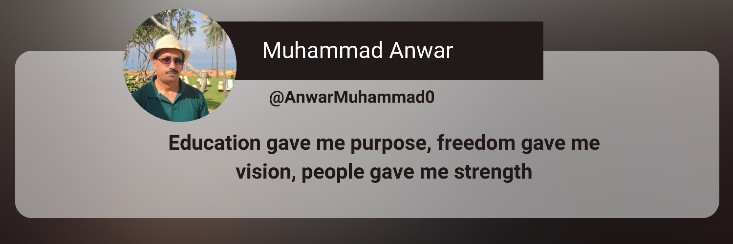 Muhammad Anwar banner