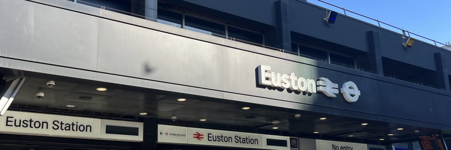 London Euston's banner