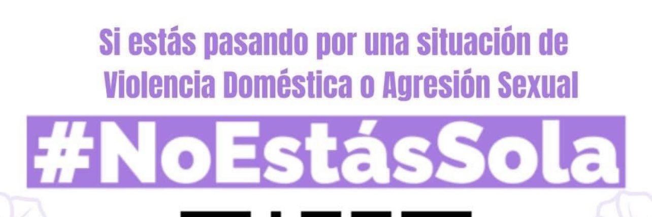 LU1G1_PR #noestassola #pideayuda banner