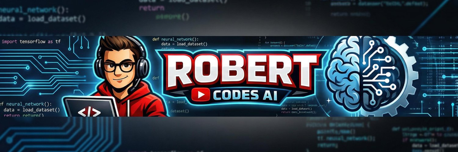 Robert Codes AI🤖 banner