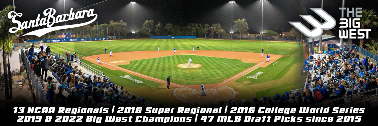 UC Santa Barbara Baseball Profile Banner