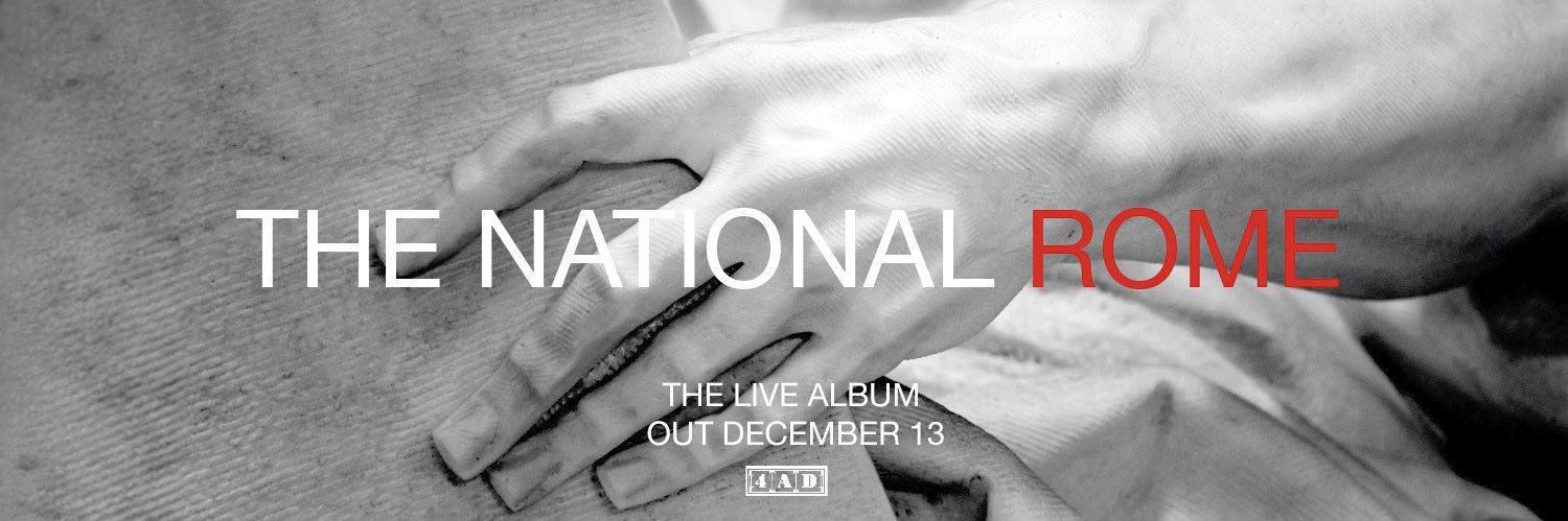 The National's banner