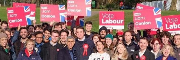 Beckenham and Penge Labour Party banner