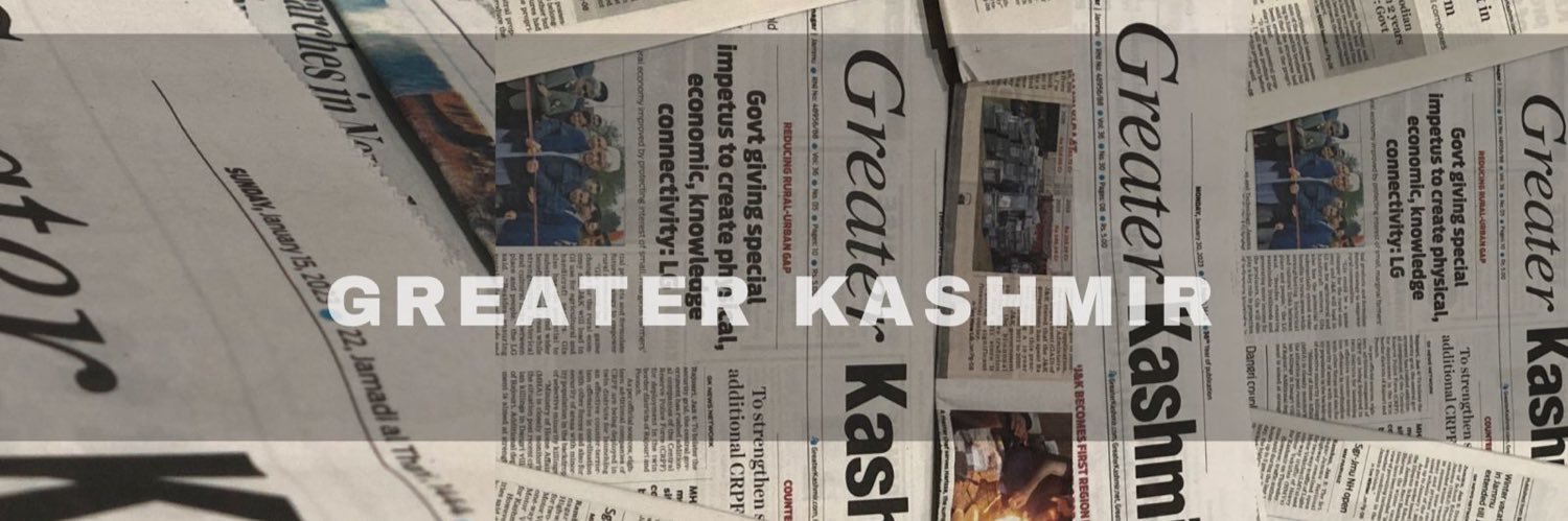 Greater Kashmir's banner