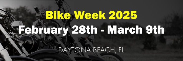 Daytona Bike Week banner