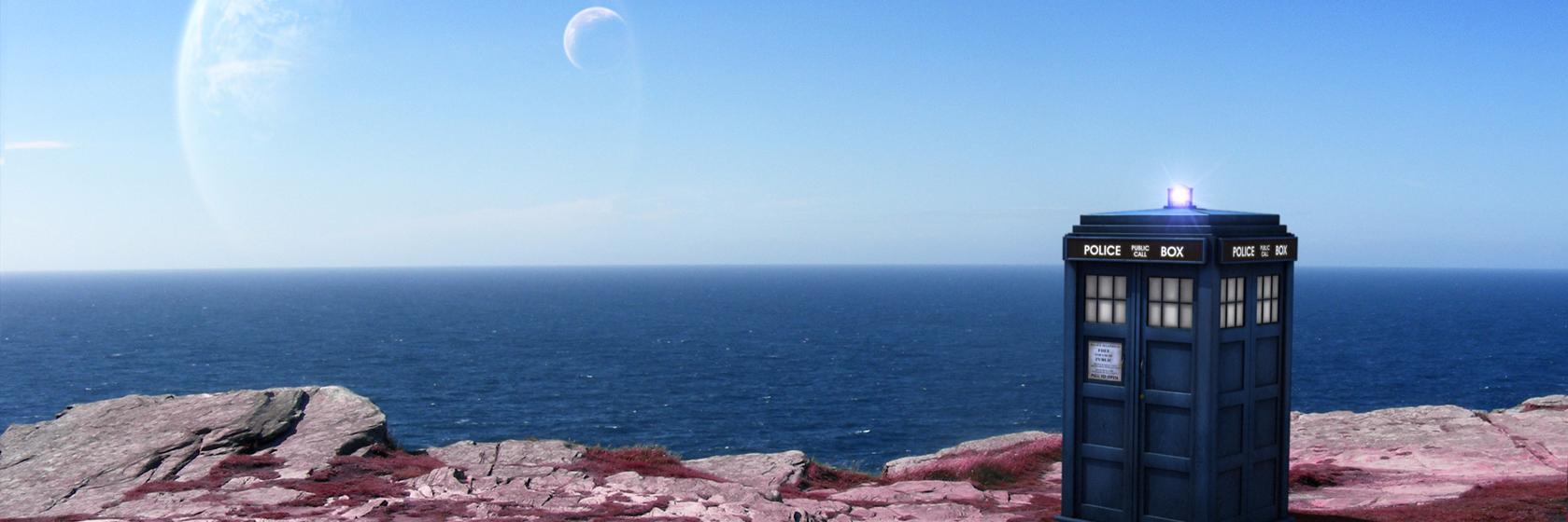 Madman In A Blue Box~... IT'S TIMELORD TECHNOLOGY banner