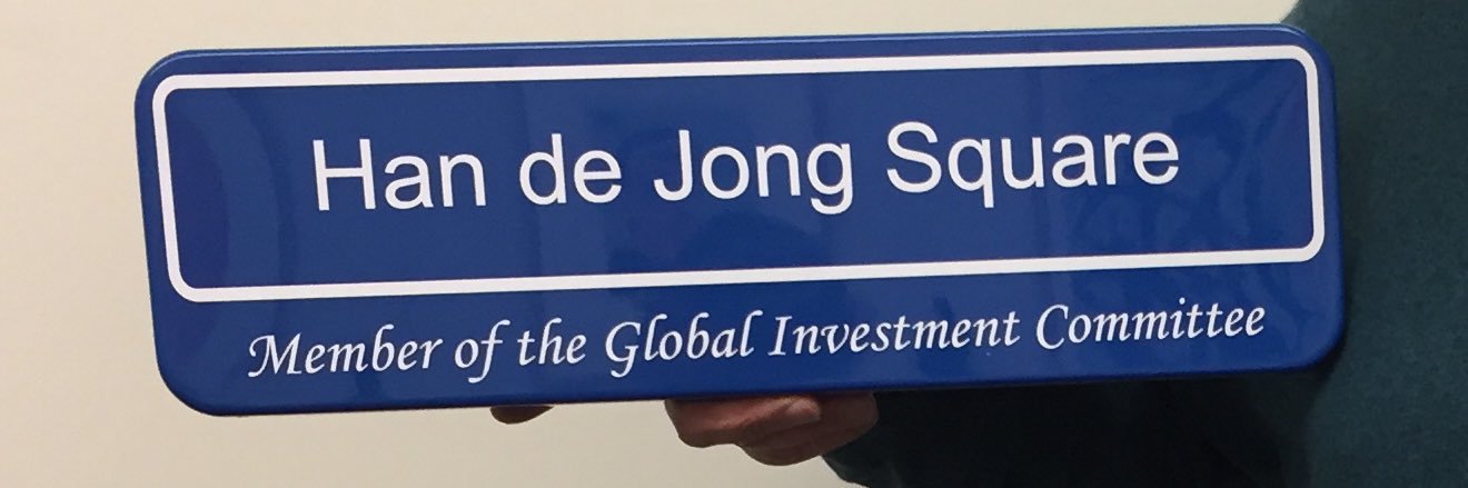 Han de Jong's banner