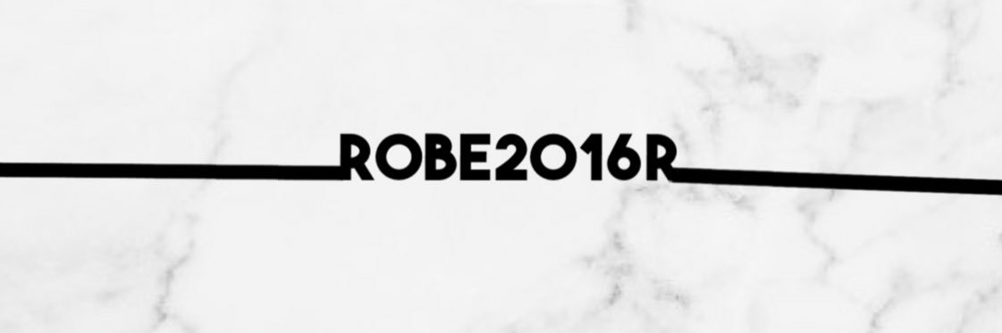 robe2016r's profile banner image