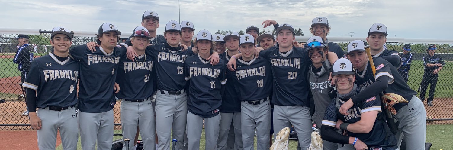 Franklin Baseball's banner
