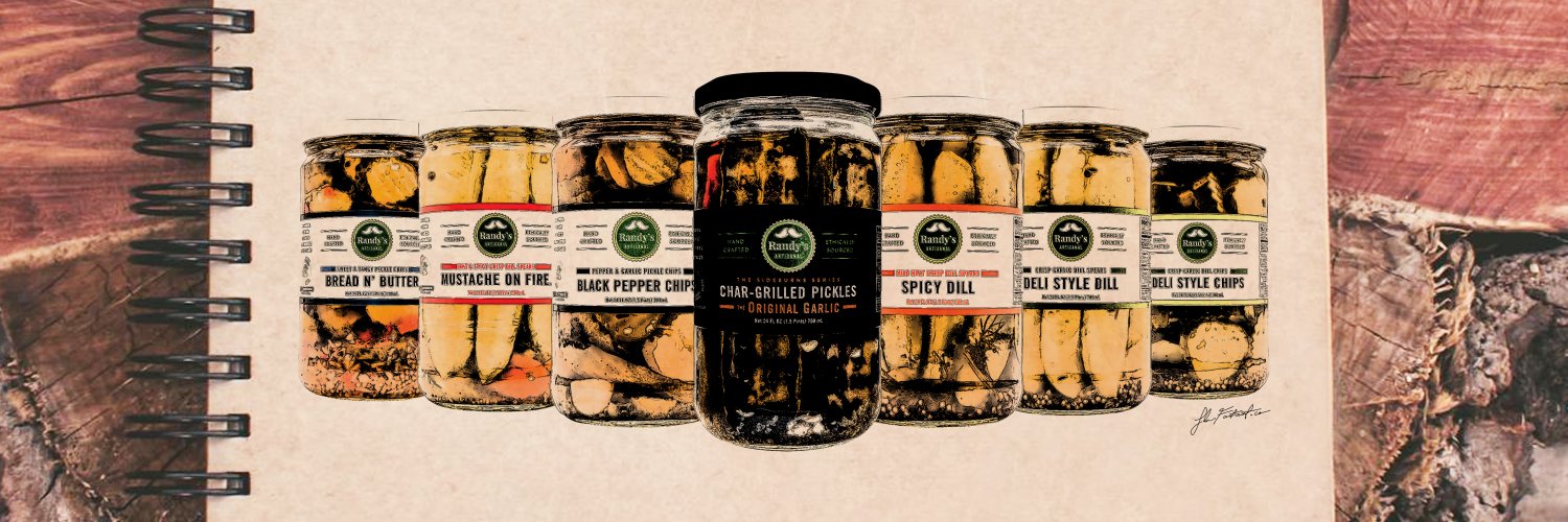 Randys Artisanal Pickles banner