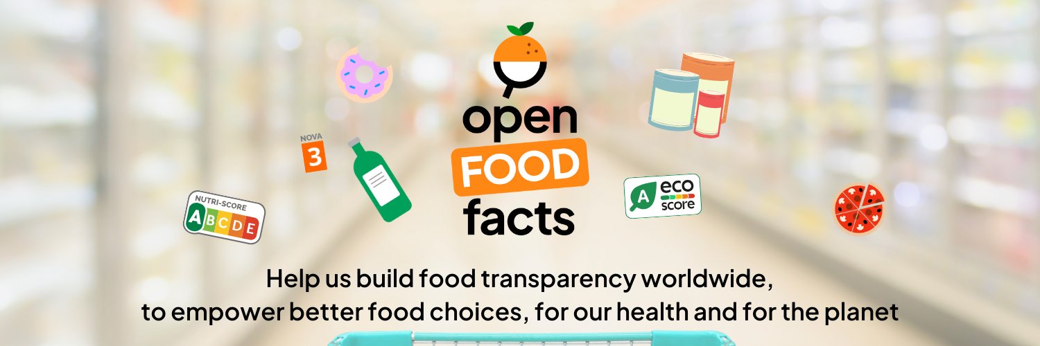 Open Food Facts banner