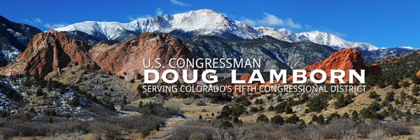 RepDLamborn Profile Banner
