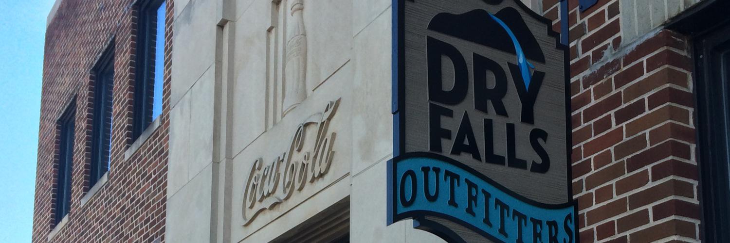 Dry Falls Outfitters banner