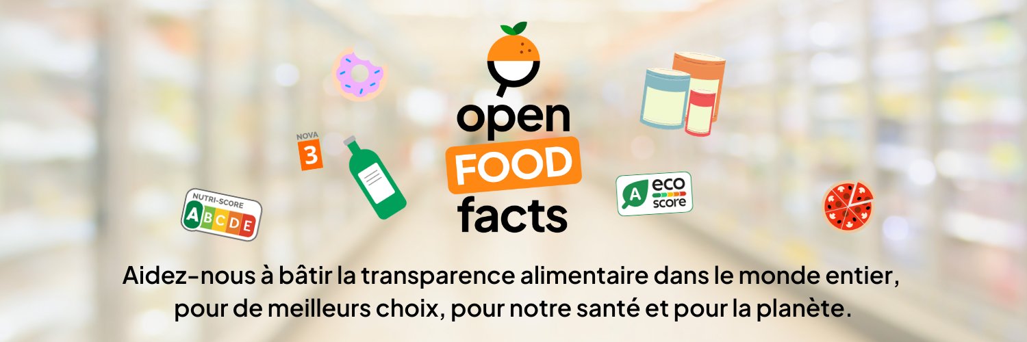 OpenFoodFacts fr banner