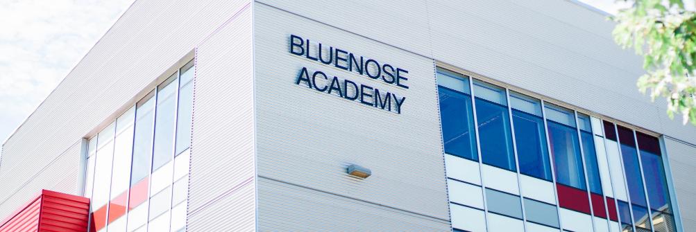Bluenose Academy banner