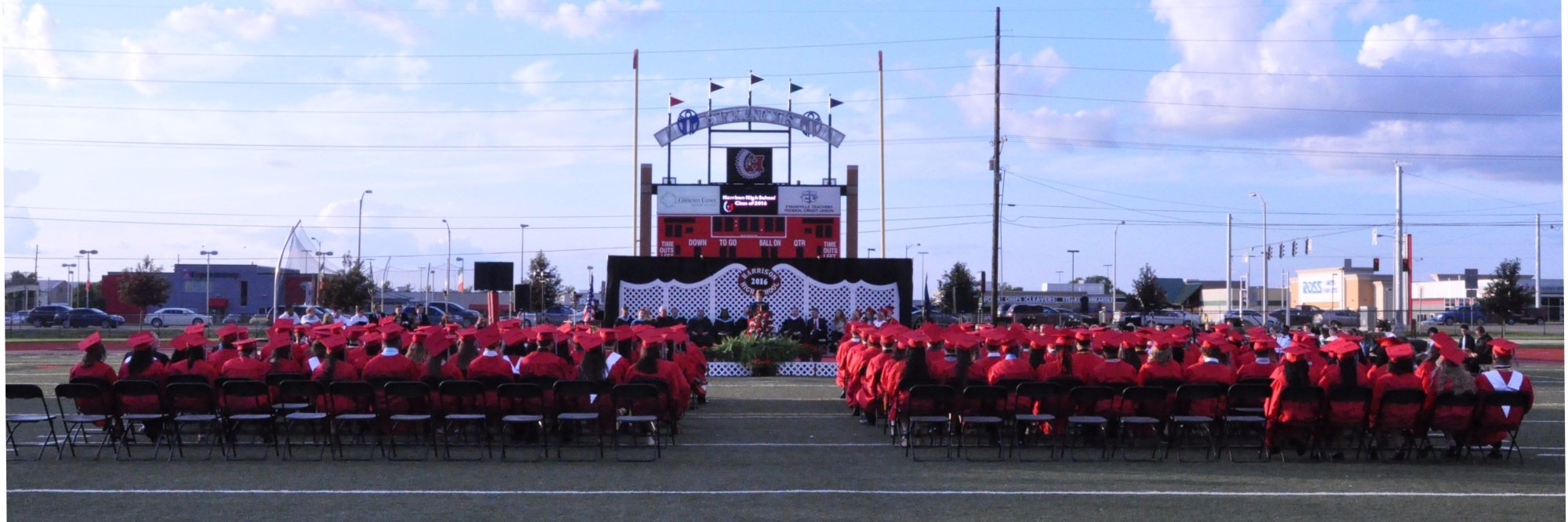 Harrison High School banner