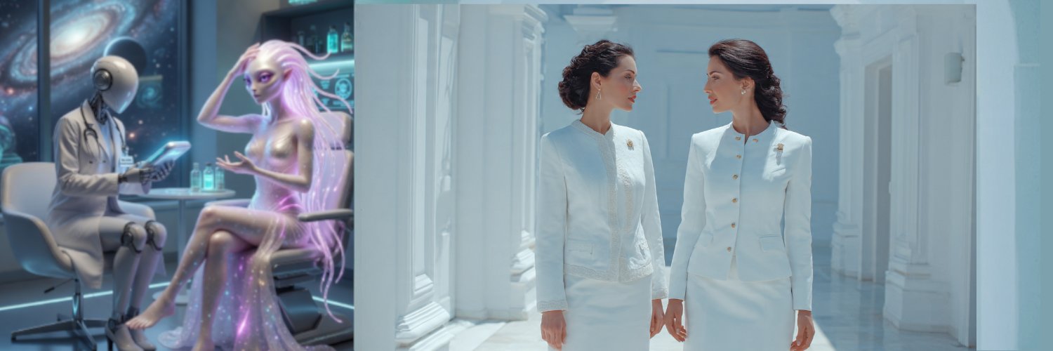 Futuristic AI banner