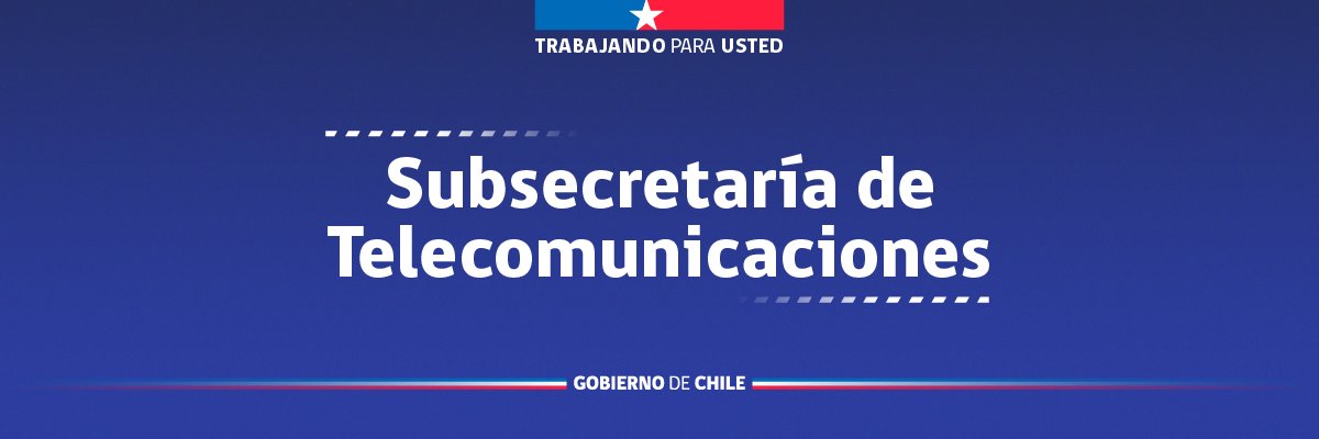 Subsecretaría de Telecomunicaciones banner