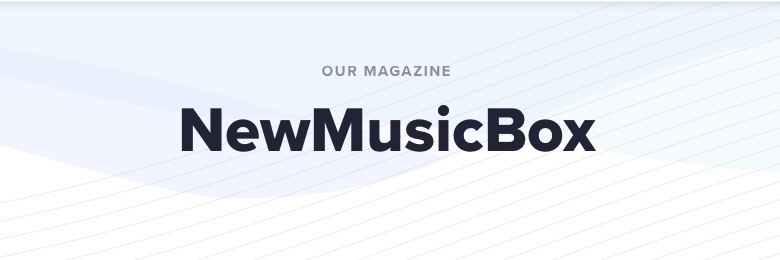 NewMusicBox banner