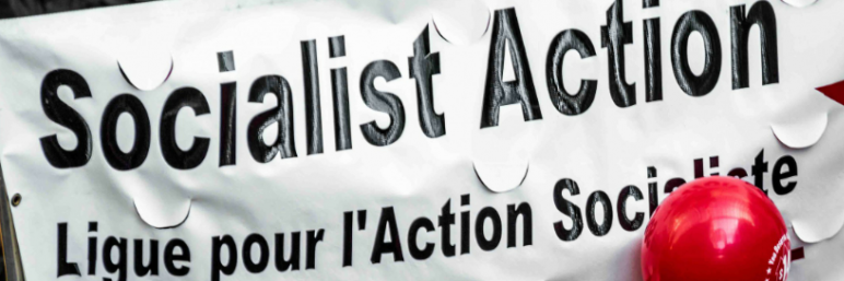 Socialist Action banner