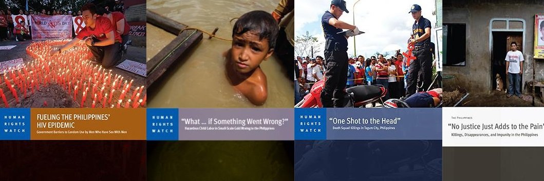 HRW Philippines banner