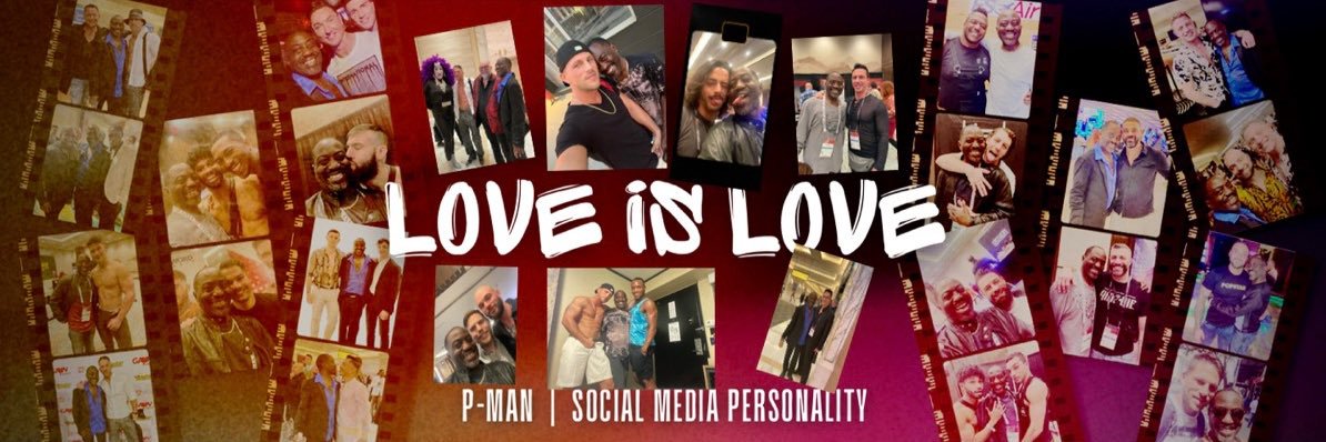 P-MAN Social Media Personality banner