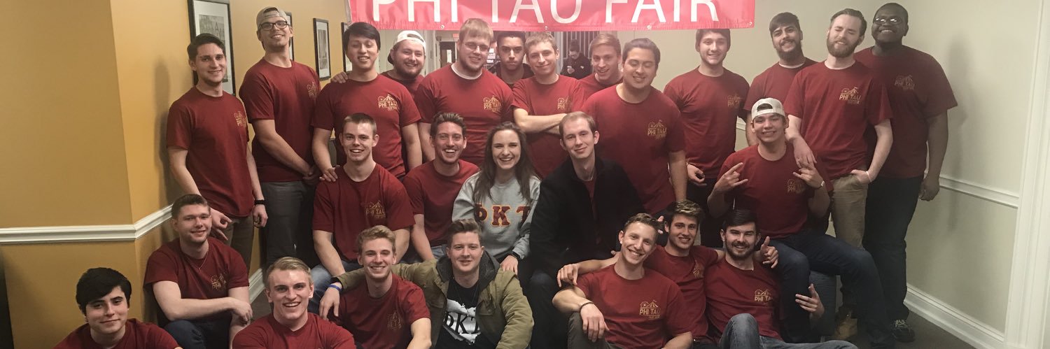 Phi Kappa Tau - BW banner