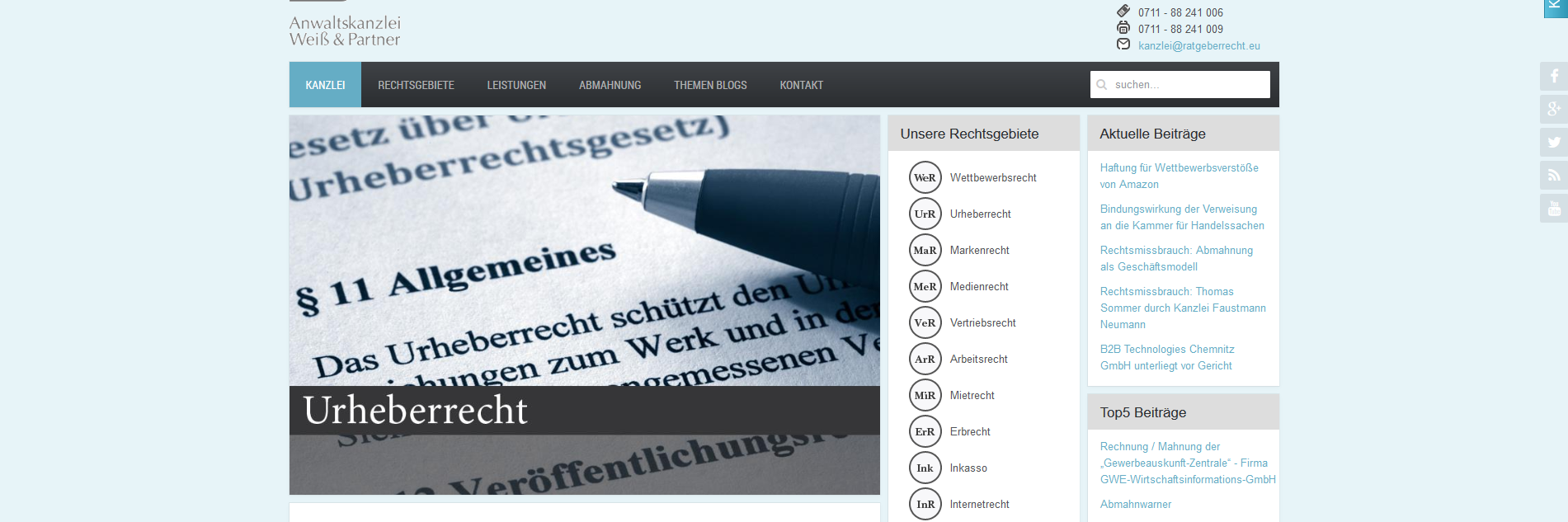 RatgeberRecht's profile banner image