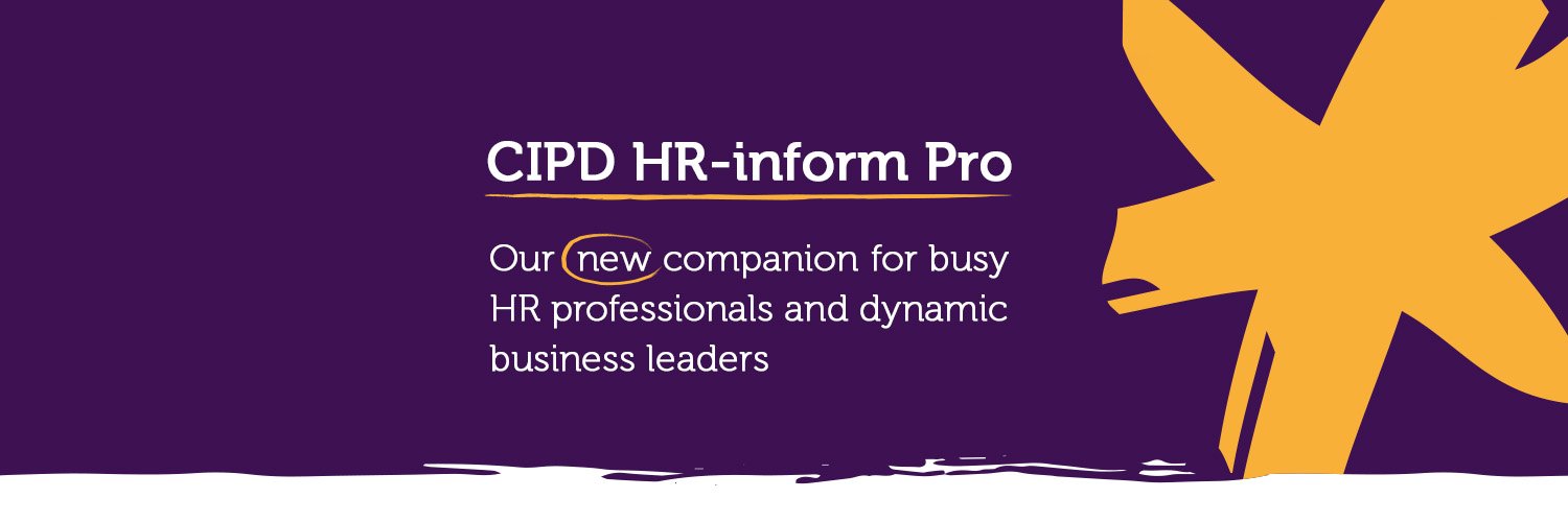 CIPD HR-inform banner