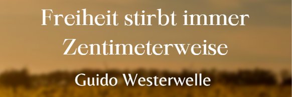 Guter Zweck banner