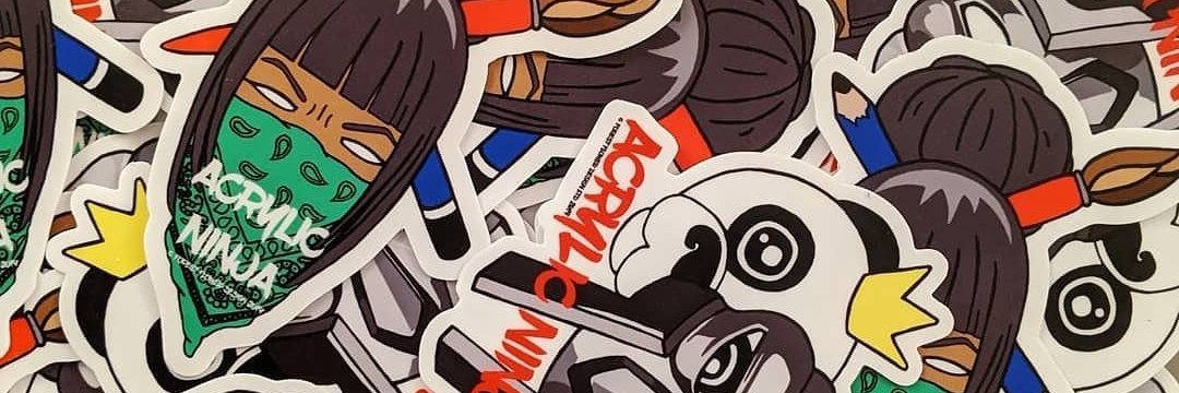 ACRYLIC NINJA banner