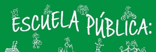 Marea Verde Madrid ¡#MatricúlateEnLaPública! banner