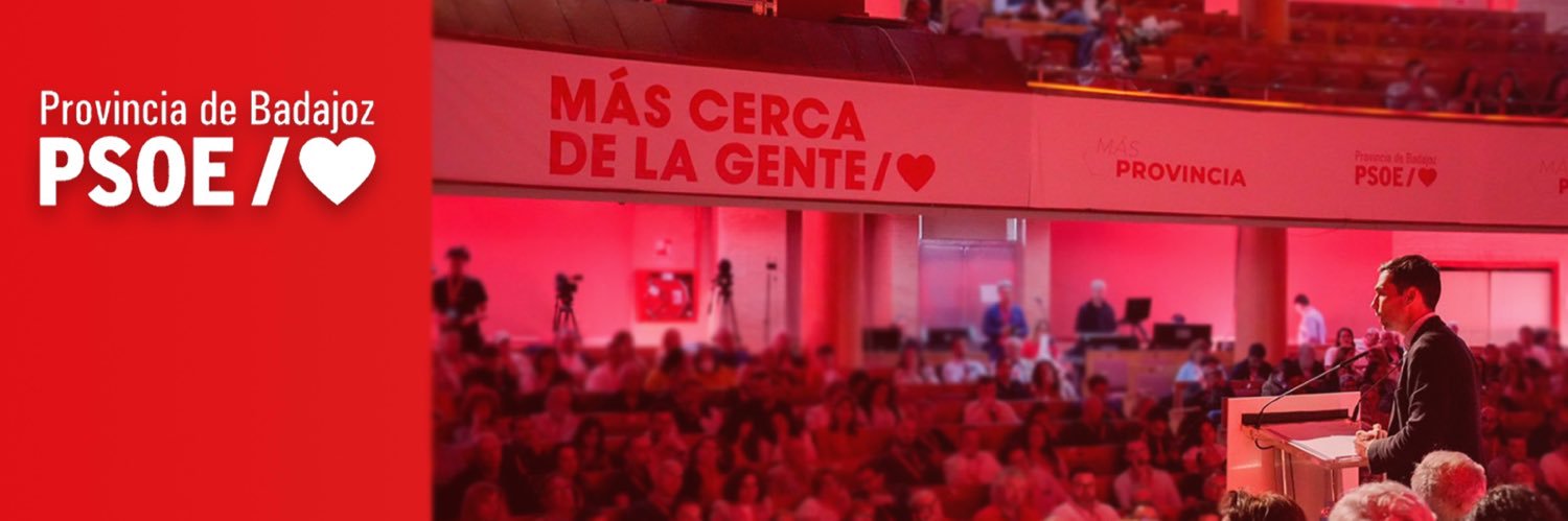 PSOE Prov. Badajoz banner