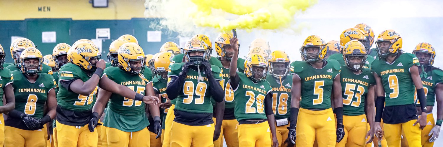 Ed White Commanders banner