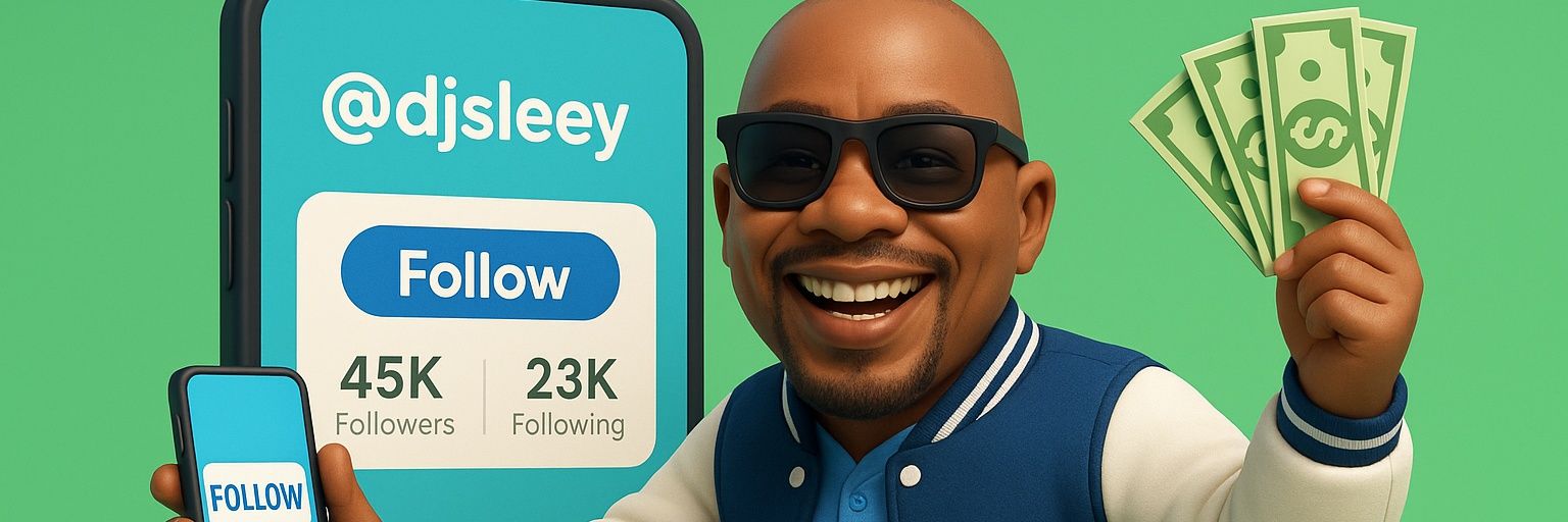 djsleey's profile banner image