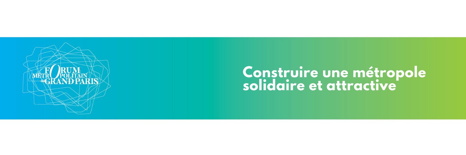 Forum métropolitain du Grand Paris banner