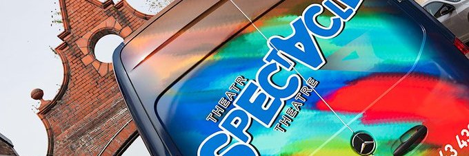 Spectacle Theatre banner